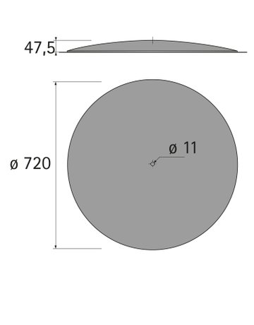 Bild Grundplatte ø 720 mm - Hettich-1