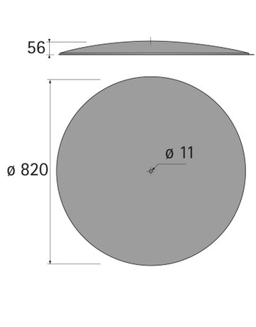 Bild Grundplatte ø 820 mm - Hettich-1