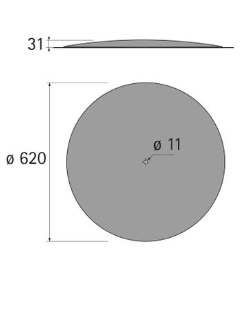 Bild Grundplatte ø 620 mm - Hettich-1