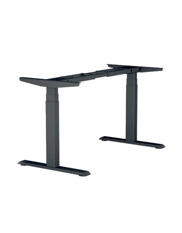 Bild Tischgestell 3D Plus mit Mem. Einh. 640-1290mm, Ral 9017, Verkehrsschwarz - Topform-0