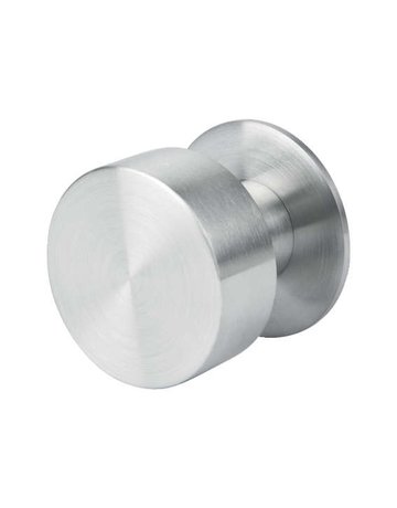 Bild Wechsel-Rosettengarnitur Santorin PZW links Edelstahl mit TS 37-47 mm - Topform-1