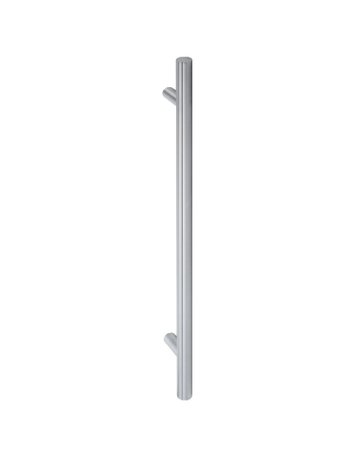 Bild Stossgriff Kassos gerade Stützen Ø 30 mm L 350 BA 210 mm Edelstahl mit - Topform-0