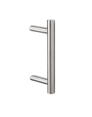 Bild Stossgriff Kassos 45° Stützen Ø 30 mm L 400 BA 300 mm Edelstahl mit - Topform-0
