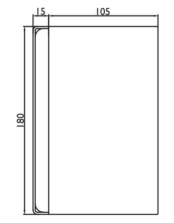 Bild Office-Gegenkasten Pallas Edelstahl mit links - Topform-2