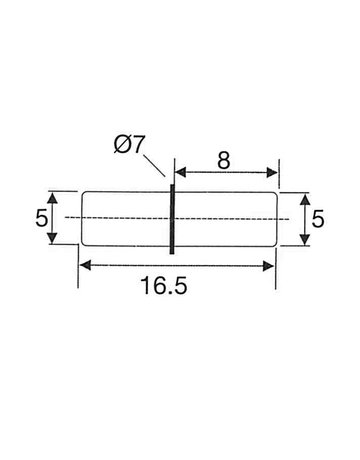 Bild Bodenträger (Duplo) mit Bund 5/5 x 16,5 mm verzinkt - Topform-2