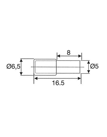 Bild Glasbodenträger mit Bund 5 mm verzinkt mit KS-Hülse - Topform-2