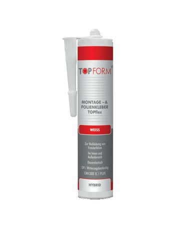 Bild TOPflex Montage- & Folienkleber weiß 290 ml Kartusche EC1 plus - Topform-0