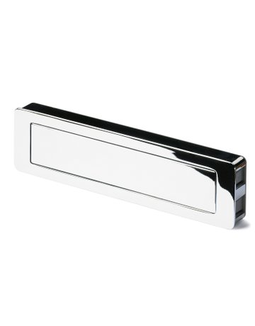 Bild MB-Muschelgriff,abger., B 46 x L 181mm Touch-in 9086688,zum Einlassen,verchromt - Hettich-0