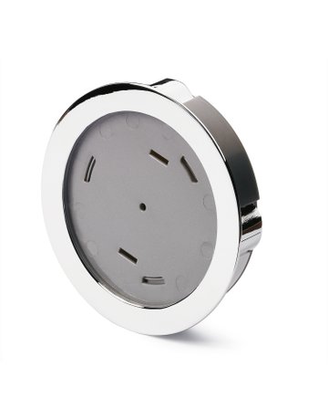Bild MB-Muschelgriff,abger.,Ø 92 Touch-in 9086694,zum Einlassen,verchromt - Hettich-0