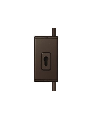 Bild Tür-Stangenschloss TSS550 ohne Zylinder ohne Stangenset Metall braun - ABUS-0