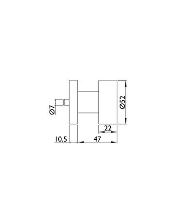 Bild Wechsel-Rosettengarnitur Triton PZW Edelstahl mit TS 38-42 mm - Topform-5