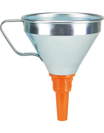 Bild Trichter Stahlblech mit Sieb 02342 Ø 160mm 1,3l PRESSOL-0
