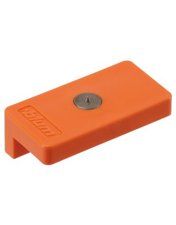Bild Körnerlehre, für Haftplatten, für TIP-ON für Türen, orange - Blum-0