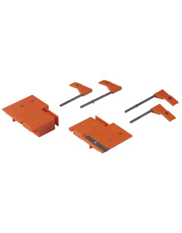 Bild Körnerlehre, für Frontbefestigung ZSF.1510, orange - Blum-1
