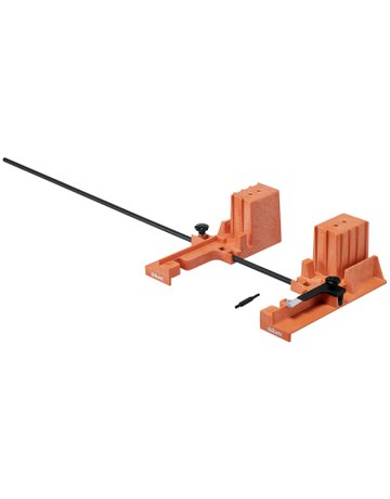 Bild BOXFIX E-L - Montagegerät, Tischgerät, für LEGRABOX, manuell, Montageart: Schrauben, KB von 250 bis 1200 mm, orange - Blum-0