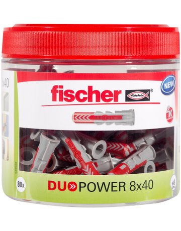 Bild Universaldübel DUOPOWER 8x40 Dose - fischer-2