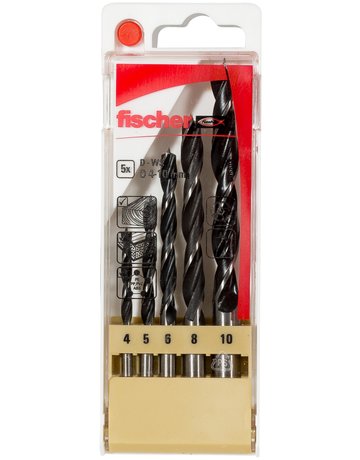 Bild Holzspiralbohrer D-WS Set 4-10mm - fischer-0