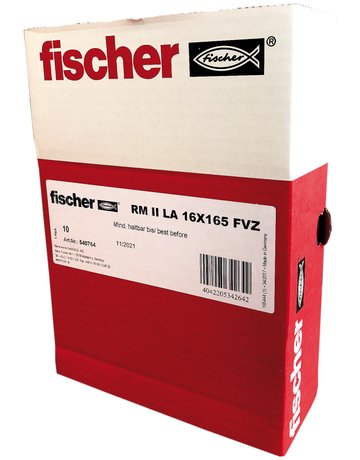 Bild RM II LA 16x165 Stahl,fvz Ø18 - fischer-1