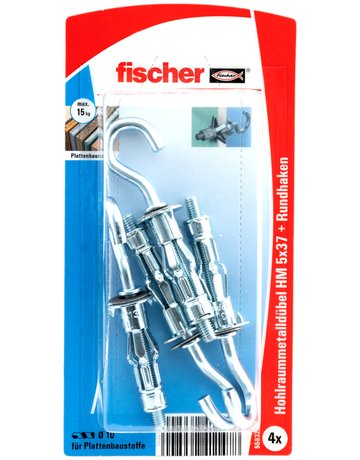 Bild Hohlraum-Metalldübel HM 5x37 RH K (4) - fischer-1