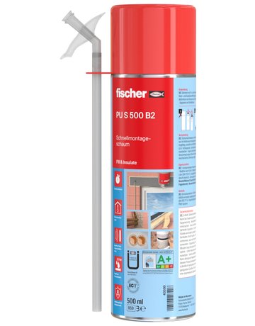 Bild 1K-Schnell-Montageschaum PU S 1/500 B2 - fischer-0