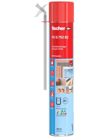 Bild 1K-Schnell-Montageschaum PU S 750 - fischer-0