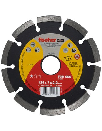 Bild Diamanttrennscheibe SES 2,2/125 geteilt - fischer-0