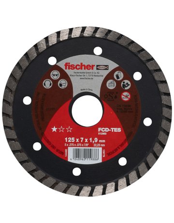 Bild Diamanttrennscheibe TES 1,9/125 turbo - fischer-0