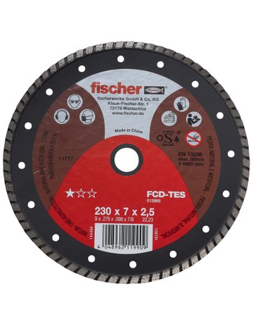 Bild Diamanttrennscheibe TES 2,5/180 turbo - fischer-0