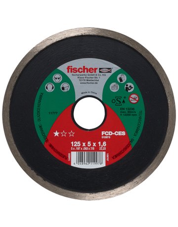 Bild Diamanttrennscheibe CES 1,6/125 - fischer-0
