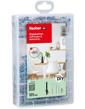 Bild Meister-Box Gipskartondübel GK + Schrauben - fischer-0