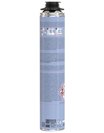 Bild 1K Pistolenschaum PUP 750 B2 Farbe:gelblich,750 ml - fischer-1