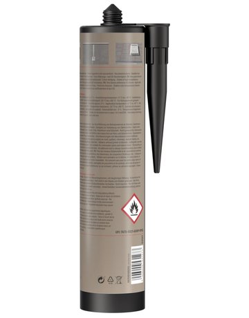 Bild Dachdichtstoff DD SW schwarz,310 ml - fischer-1