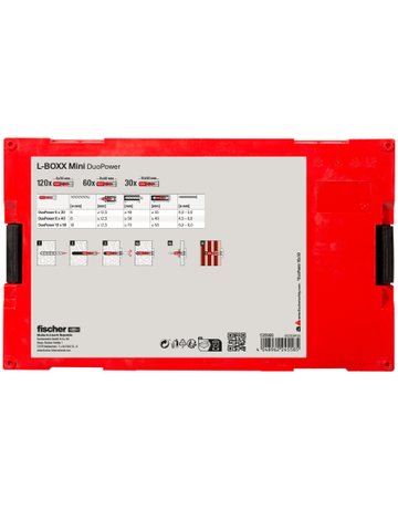 Bild Universaldübel DuoPower FIXtainer (210) - fischer-4
