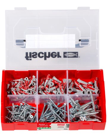 Bild Universaldübel FIXtainer - DUOPOWER mit Schraube - fischer-1