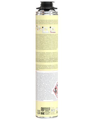 Bild 1K Pistolenschaum PUP FLEX 750 Farbe creme, Inhalt: 750 ml - fischer-1