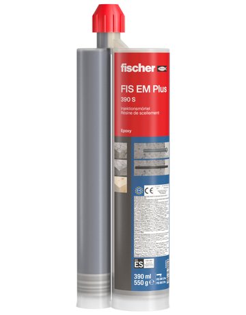 Bild Epoxidharzmörtel FIS EM Plus 390 S, Füllmenge: 390 ml - fischer-0