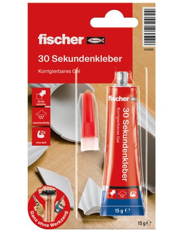 Bild 30 Sekunden Kleber 15g - fischer-1