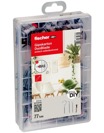 Bild Meister-BOX DUOBLADE,Schrauben+Haken - fischer-0