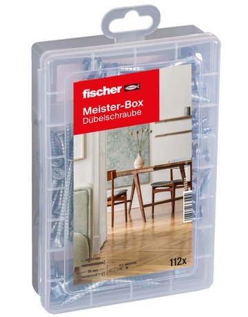 Bild Dübel-Sets MEISTERBOX Dübelschrauben-Sortiment - fischer-0