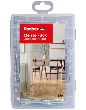 Bild Dübel-Sets MEISTERBOX Dübelschrauben-Sortiment - fischer-3