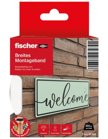 Bild GOW Montageband breit 3x38 - fischer-1