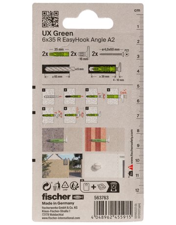 Bild UX Green 6x35 R EasyHook Angle A2 K (2) - fischer-3