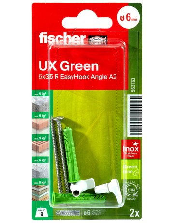 Bild UX Green 6x35 R EasyHook Angle A2 K (2) - fischer-2