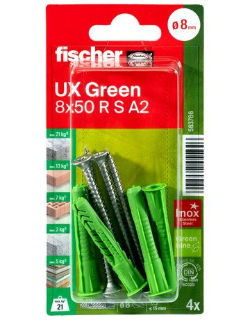Bild UX Green 8x50 R S A2 K (4) - fischer-1