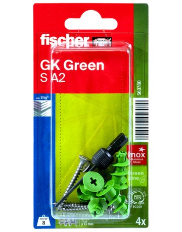 Bild Gipskartondübel GK Green S A2 K (4) - fischer-1