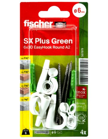 Bild SX Plus Green 6x30 EasyHookRound A2 K(4) - fischer-2
