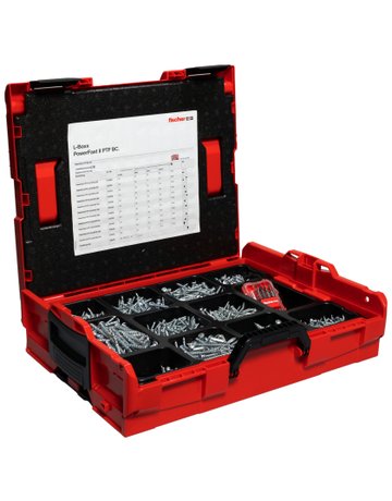 Bild PowerFast II L-Boxx 102 PanHead 1.900 St. PanHead St zn PH - fischer-1