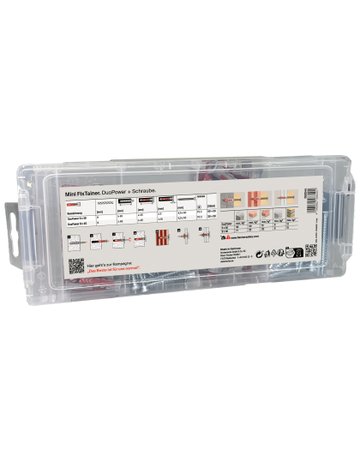 Bild MiniFixTainer DuoPower + S (160) 160 St. RuKo St zn blau - fischer-1