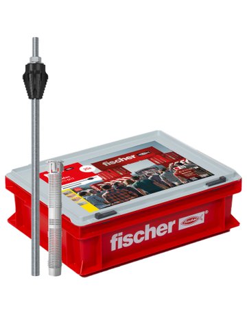 Bild Abstandsmontagesystem Thermax 16/170 M12, Handwerkerkoffer - fischer-1