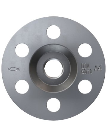 Bild Dämmstoffteller DTM 60/10 R Edelstahl,Teller-Ø: 60mm,Bohrung: 10,5 - fischer-0
